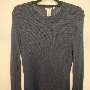 Isaac Mizrahi Mesh Sweater